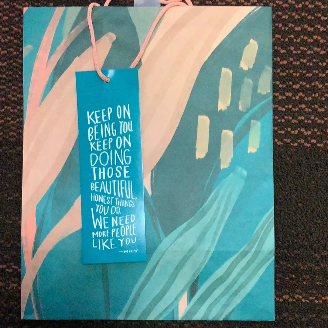 National Brand Keep On Being You Gift Bag 1