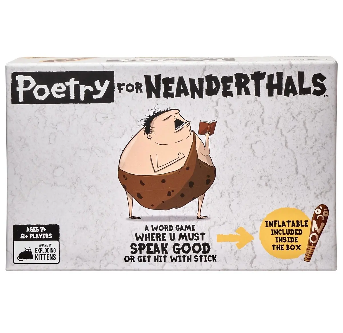 Poetry For Neanderthals Game By Exploding Kittens 1