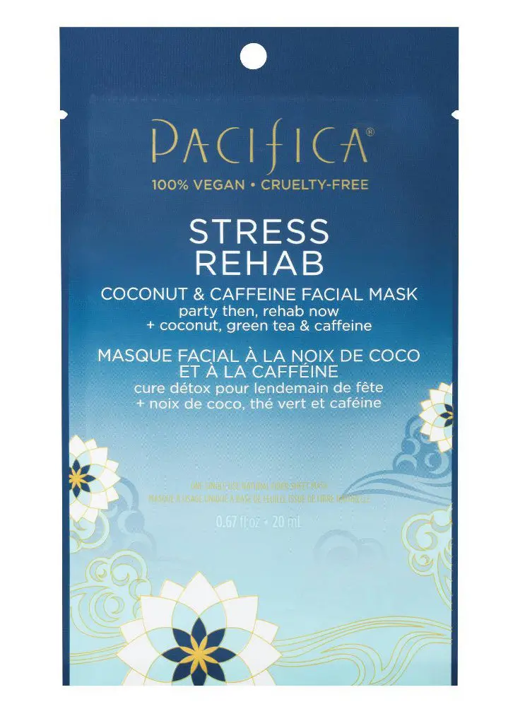 Stress Rehab Coconut And Caffeine Face Mask- 0.67 Fl Oz 1