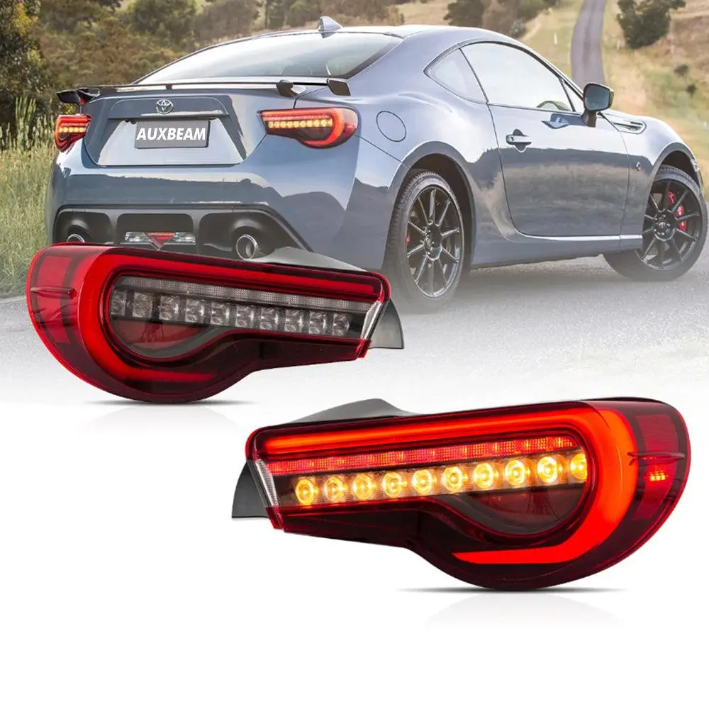 Led Tail Lights Assembly With Sequential Indicators Turn Signal For 2012-2020 Toyota 86 Gt86 2013-2020 Subaru Brz 2013-2020 Scion Fr-S 1