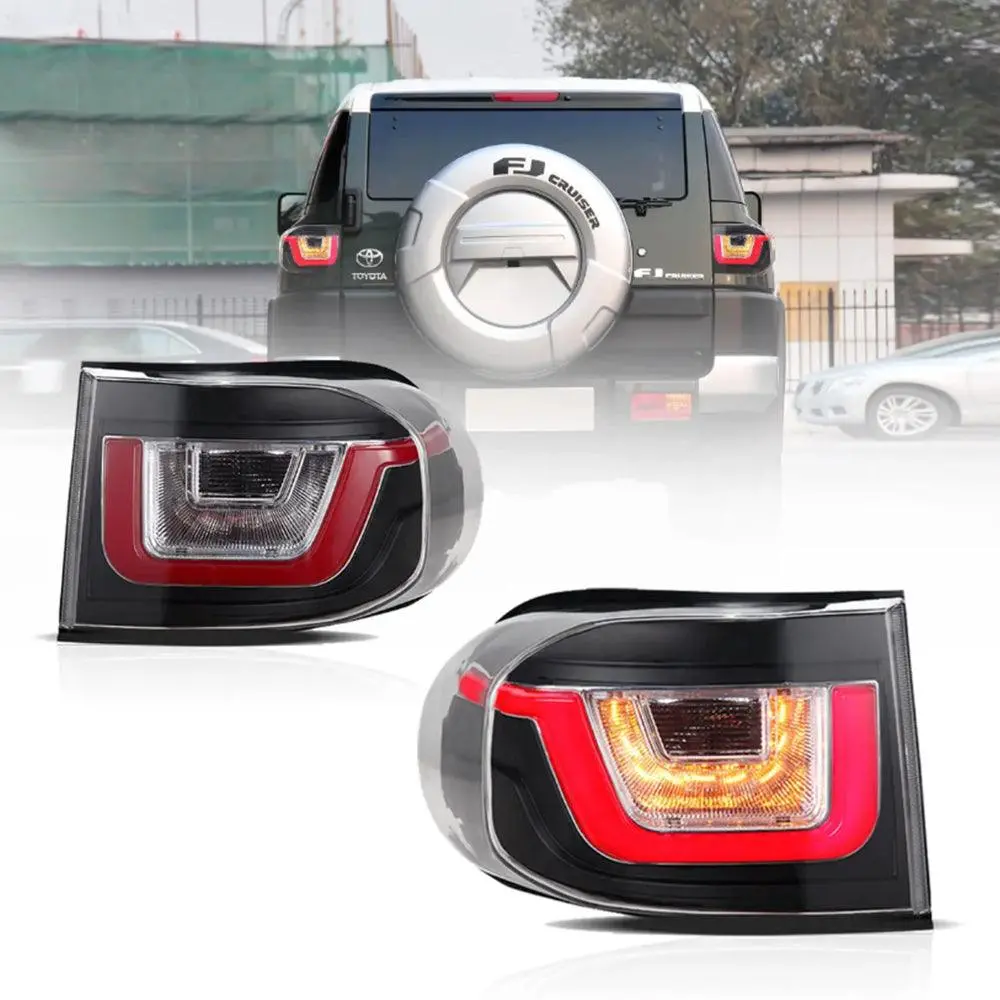 Led Ii Tail Lights Assembly For 2007-2014 Toyota Fj Cruiser (Xj10) 1