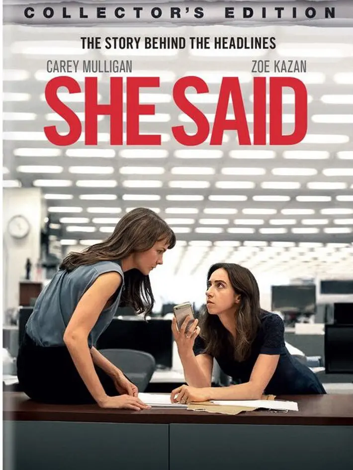 She Said (Blu-Ray + Dvd Movie) 1