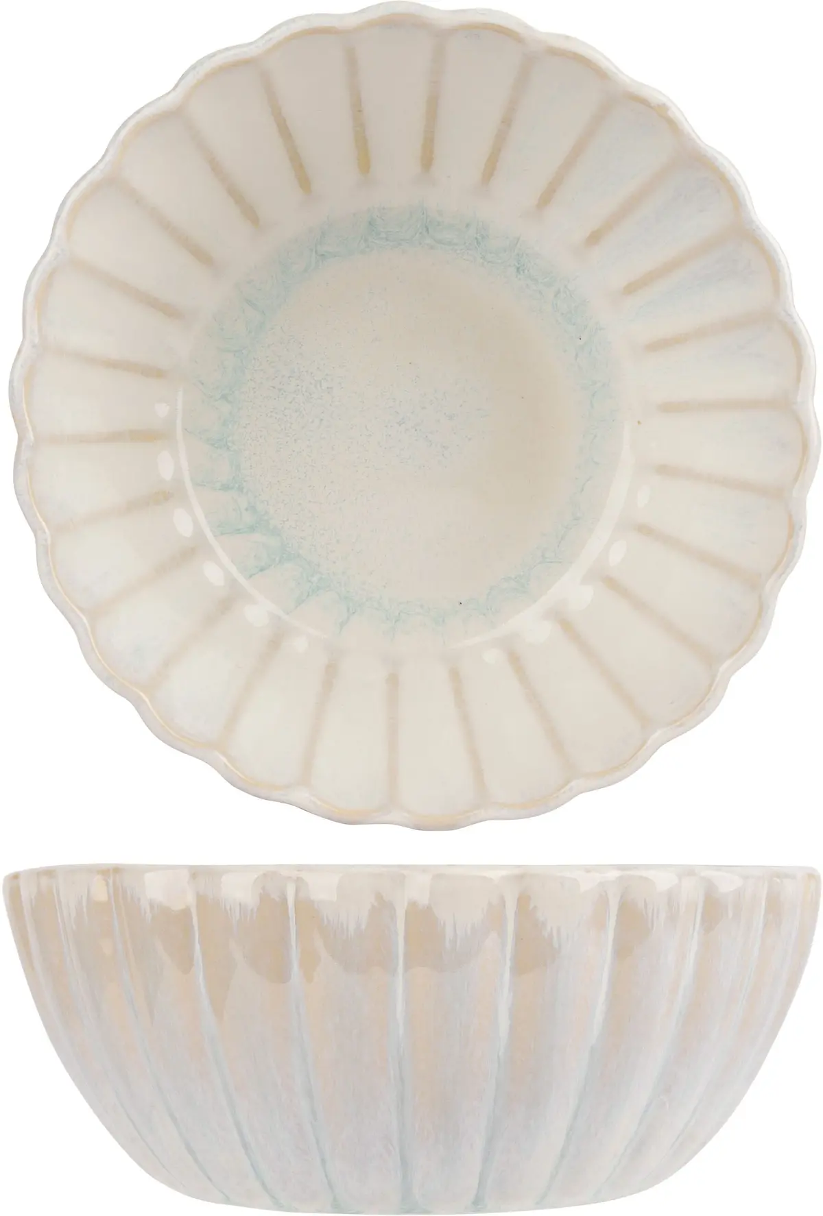 Cosy & Trendy Kommen Astera Pure Wit - Ø 17 Cm / 800 Ml - 4 Stuks 1
