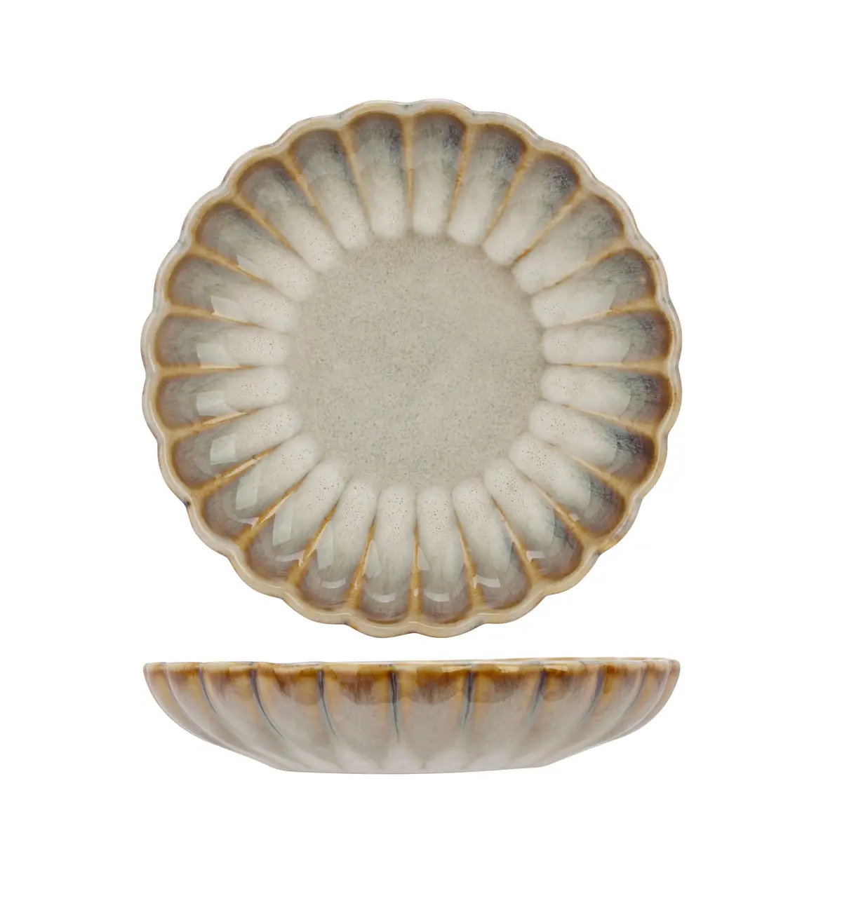 Cosy & Trendy Kleine Schaaltjes / Bonbon Schaaltjes - Astera Pearl Beige - Ø 10.5 Cm - 4 Stuks 1
