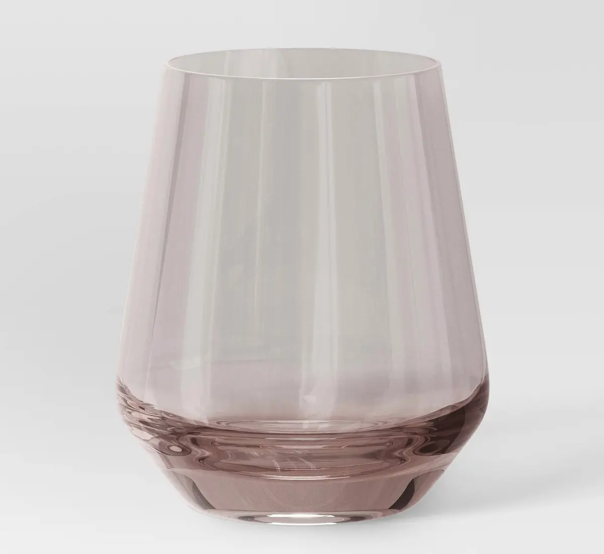 14.80Z Stemless Wine Glass Pink 1
