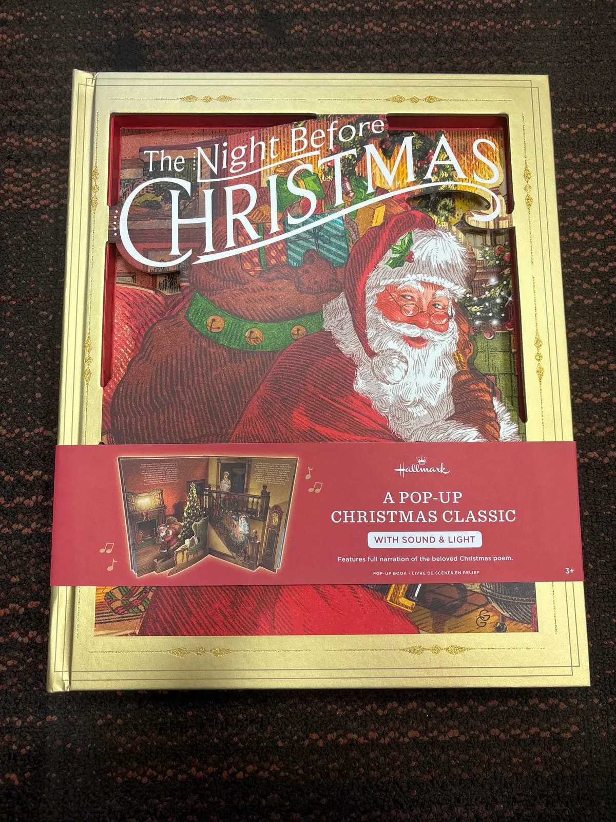 The Night Before Christmas Pop-Up Christmas Classic Sound And Light Book 1