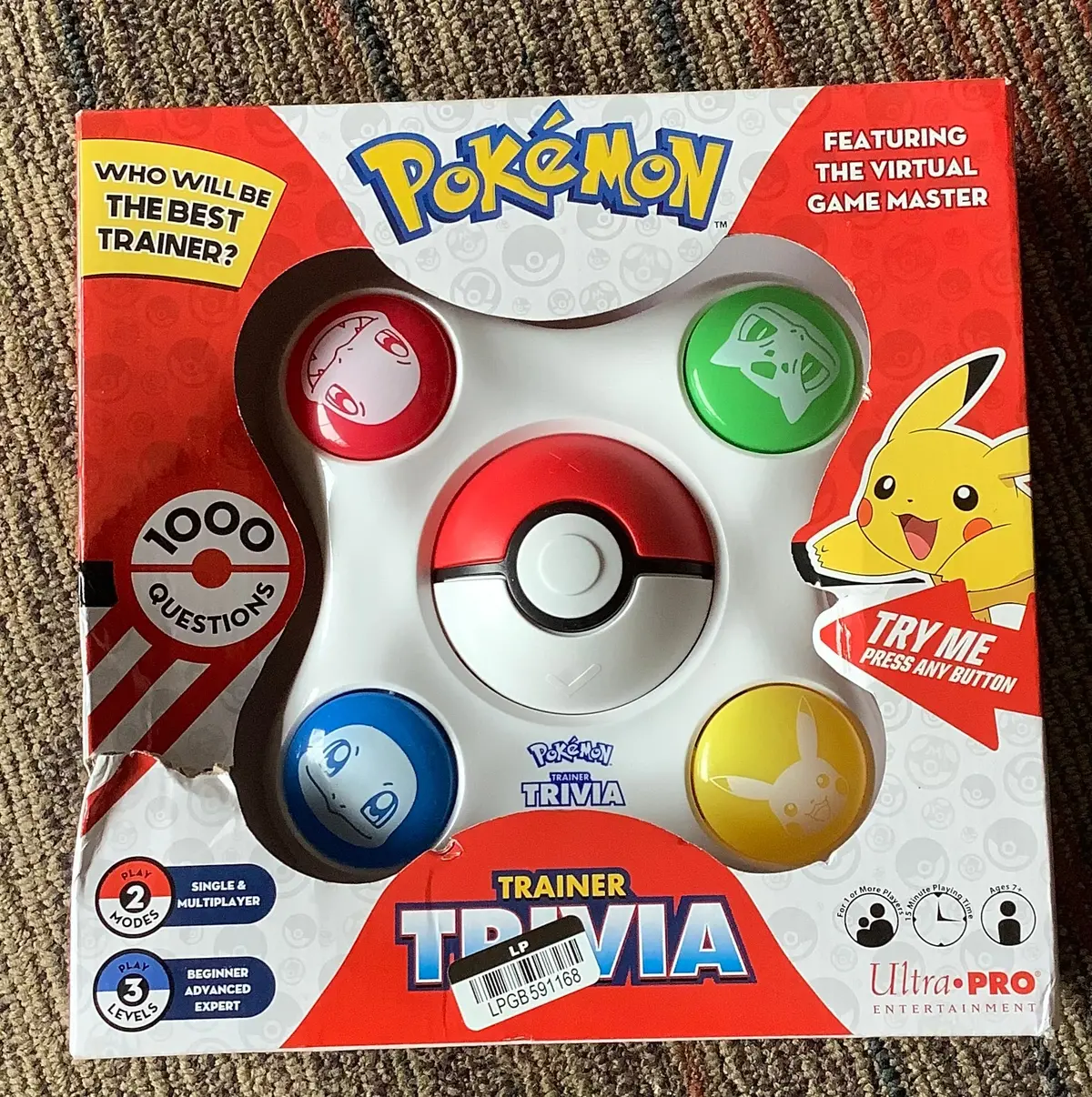 Pokemon Trainer Trivia Game 1