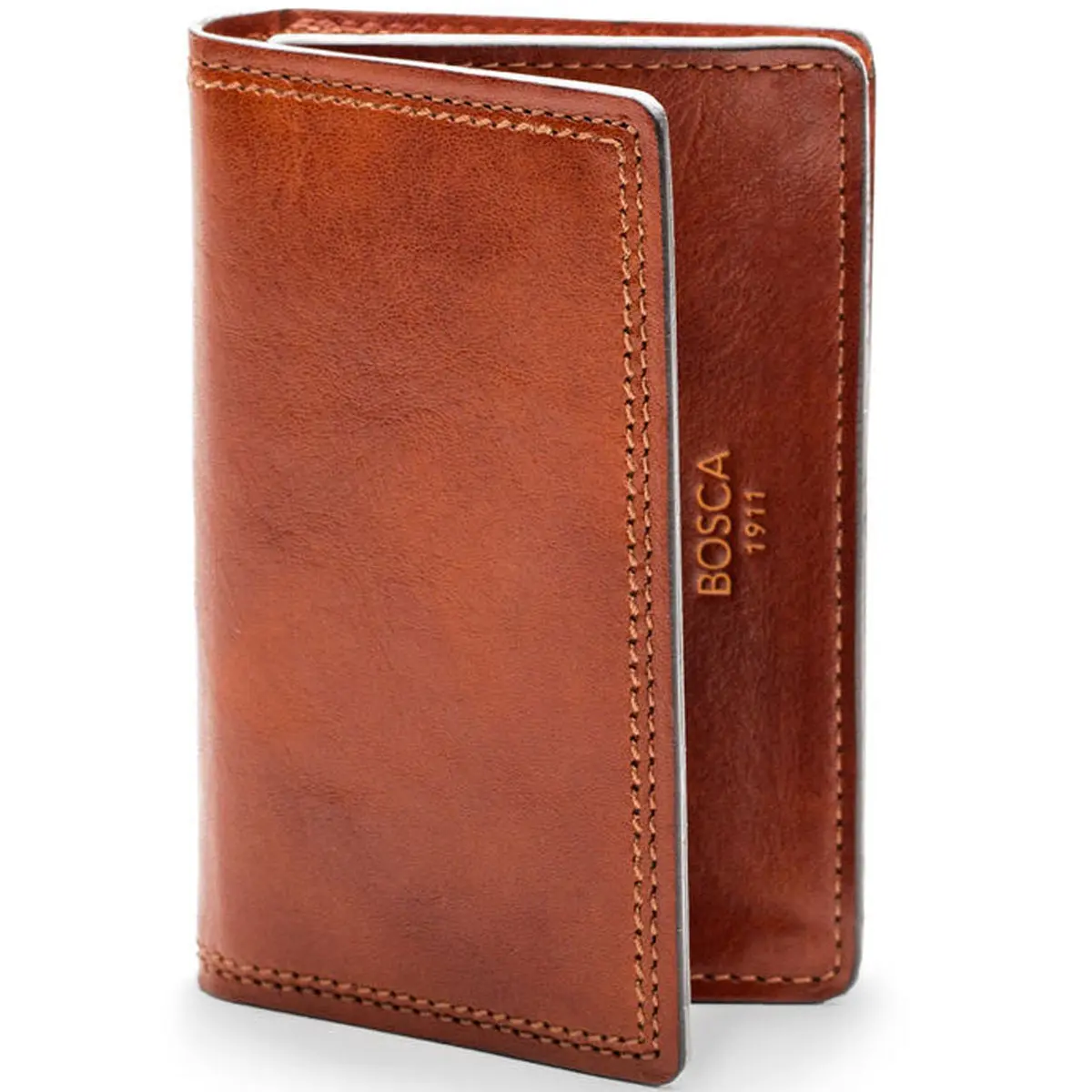 Bosca Dolce Gusset 2 Pocket Card Case W/Id - Rfid 1