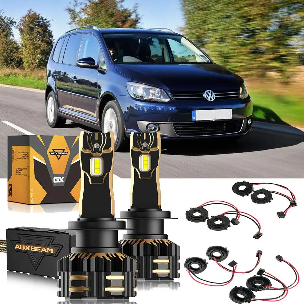For 2010-2015 Volkswagen Touran 1T3 H7 Led Headlight Bulbs 1