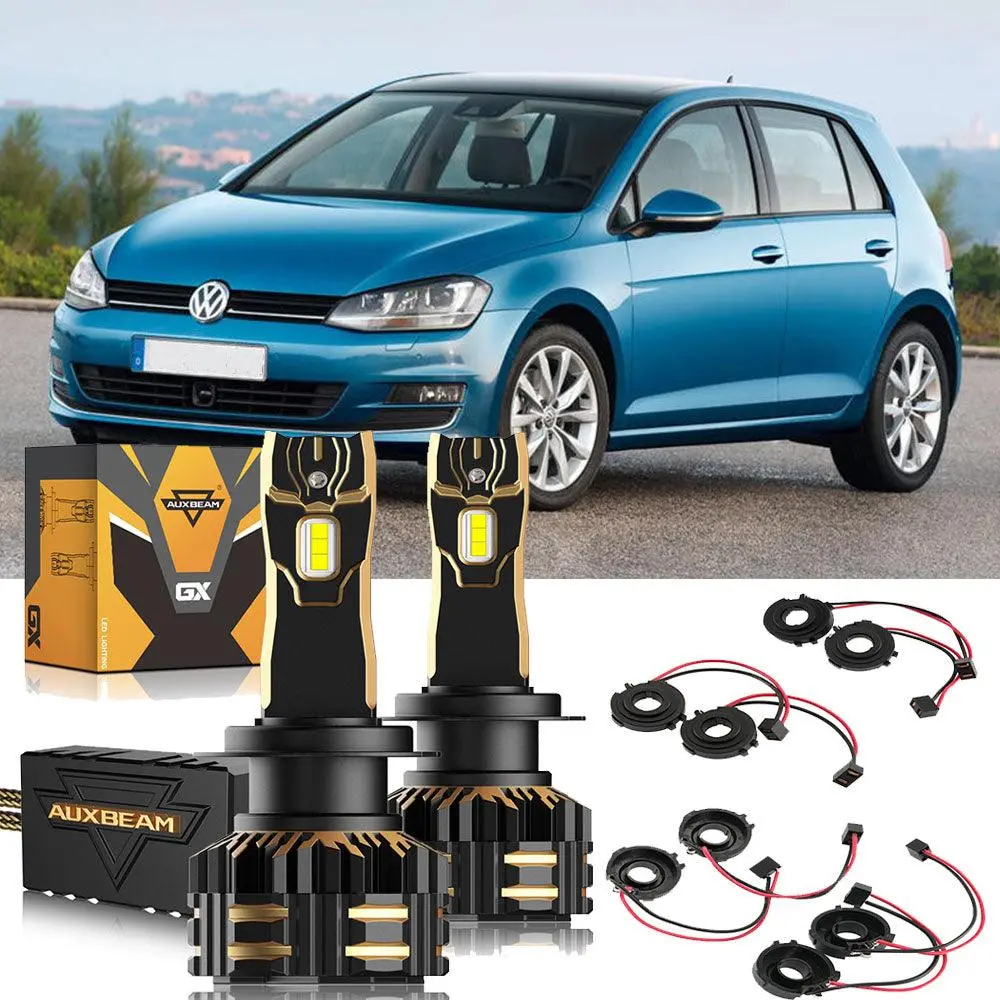 For 2012-2017 Volkswagen Golf 7 H7 Led Headlight Bulbs 1