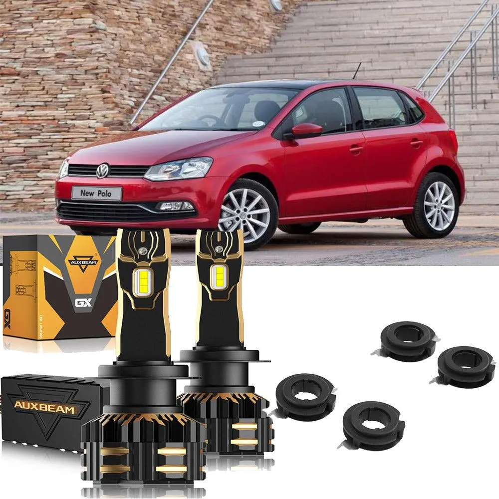 For 2014 Volkswagen Polo (6R/6C) H7 Led Headlight Bulbs 1
