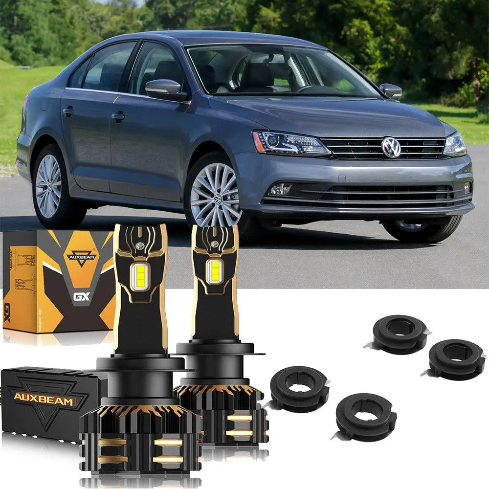 For 2015-2018 Volkswagen Jetta H7 Led Headlight Bulbs 1