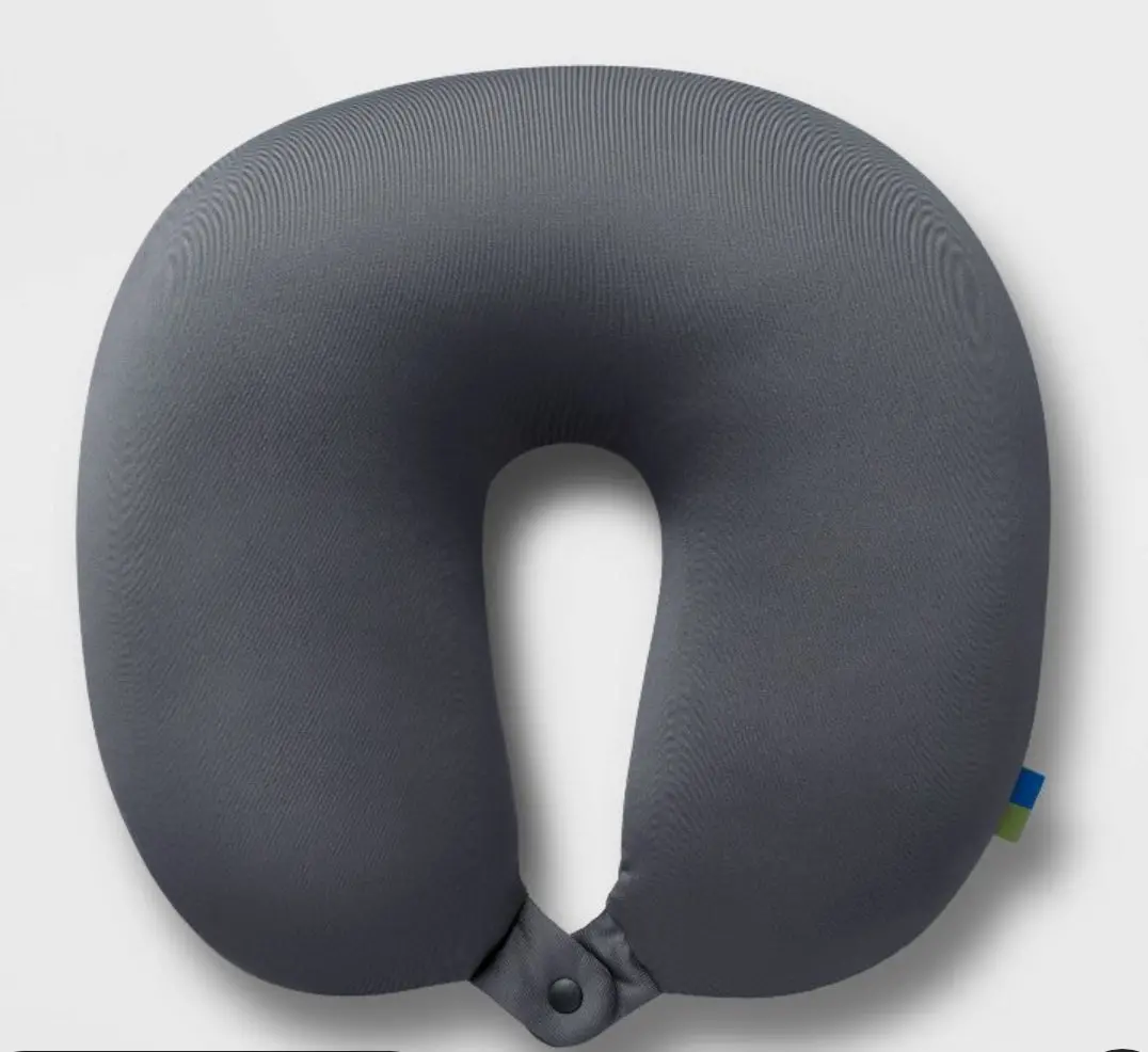 Travel Neck Pillow Gray 1