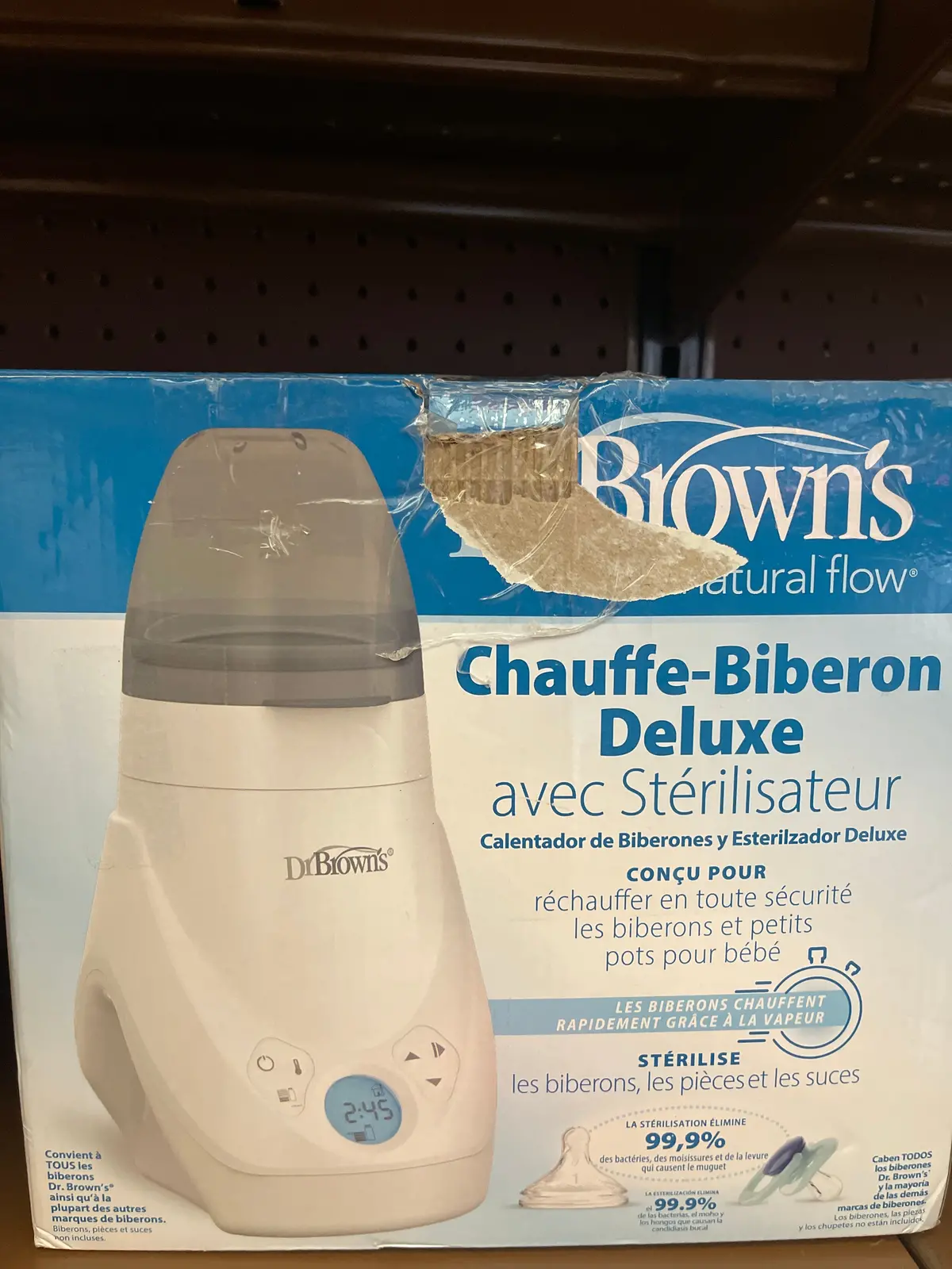 Dr. Brown's Deluxe Baby Bottle Warmer & Sterilizer 1