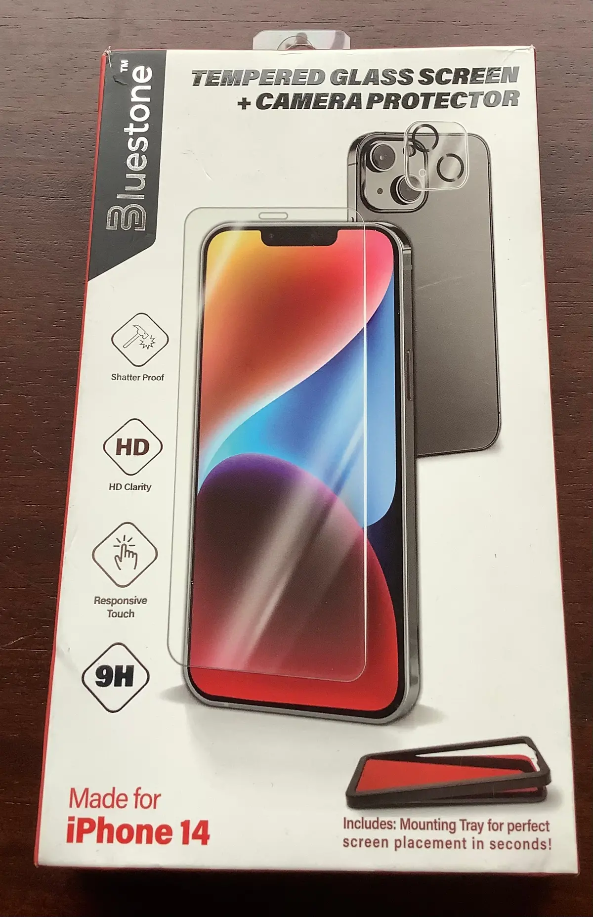 Bluestone Iphone 14 Tempered Glass Screen + Camera Protector Screen Protector 1