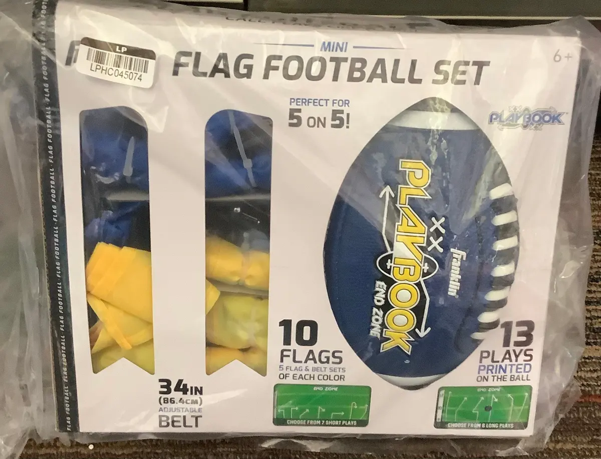 Franklin Sports 10 Player Flag Football Set 1