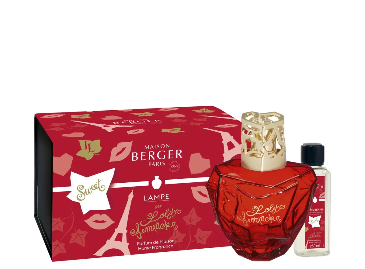 Maison Berger Giftset - Geurbrander Lolita Lempicka Sweet - Rood - 250 Ml 1