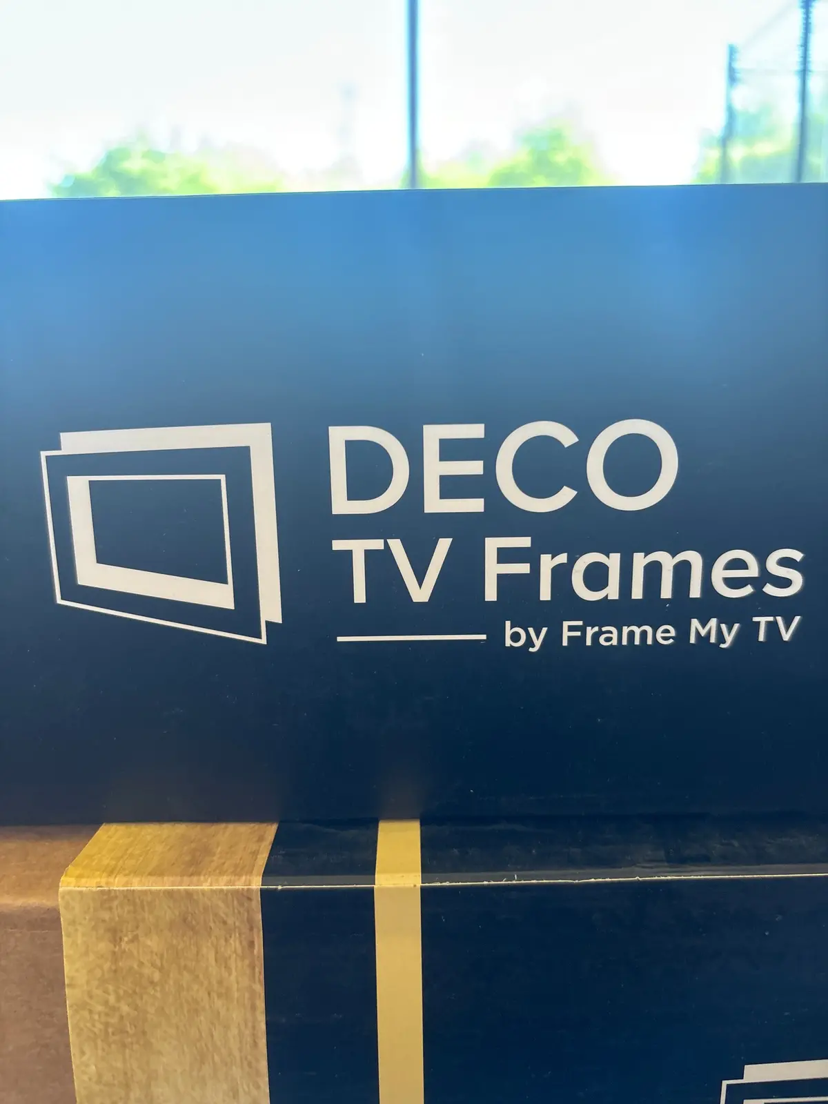 Deco Tv 55" Frame Bezel Brass 2