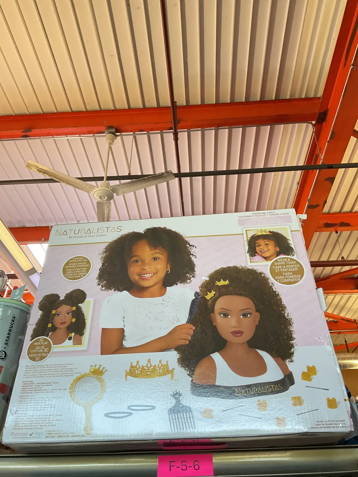 Naturalistas Dayna Styling Head- Damaged Box 1