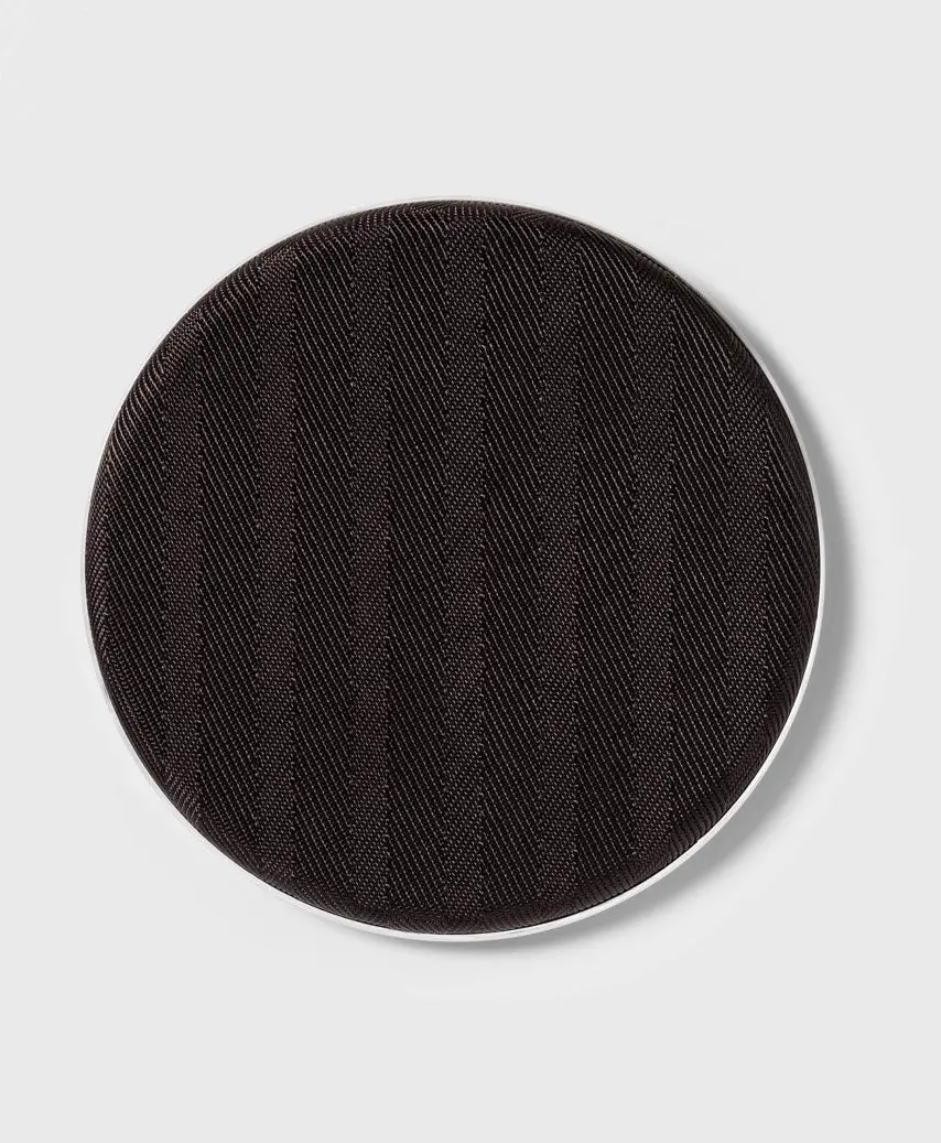 Qi Wireless 15W Charging Puck - Dark Oak (Black) 1