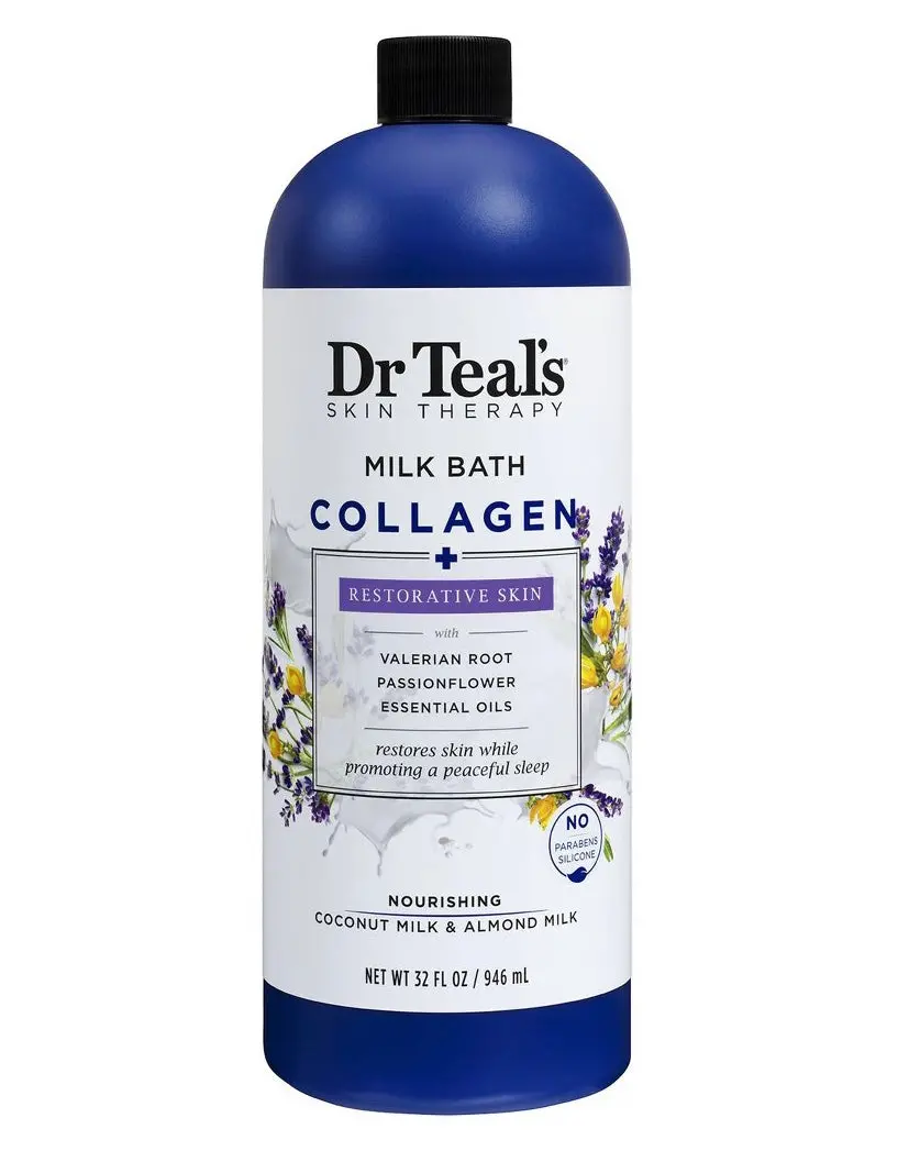 Dr Teal’S Collagen Restorative Skin Lavender Milk Bath - 32 Fl Oz 1