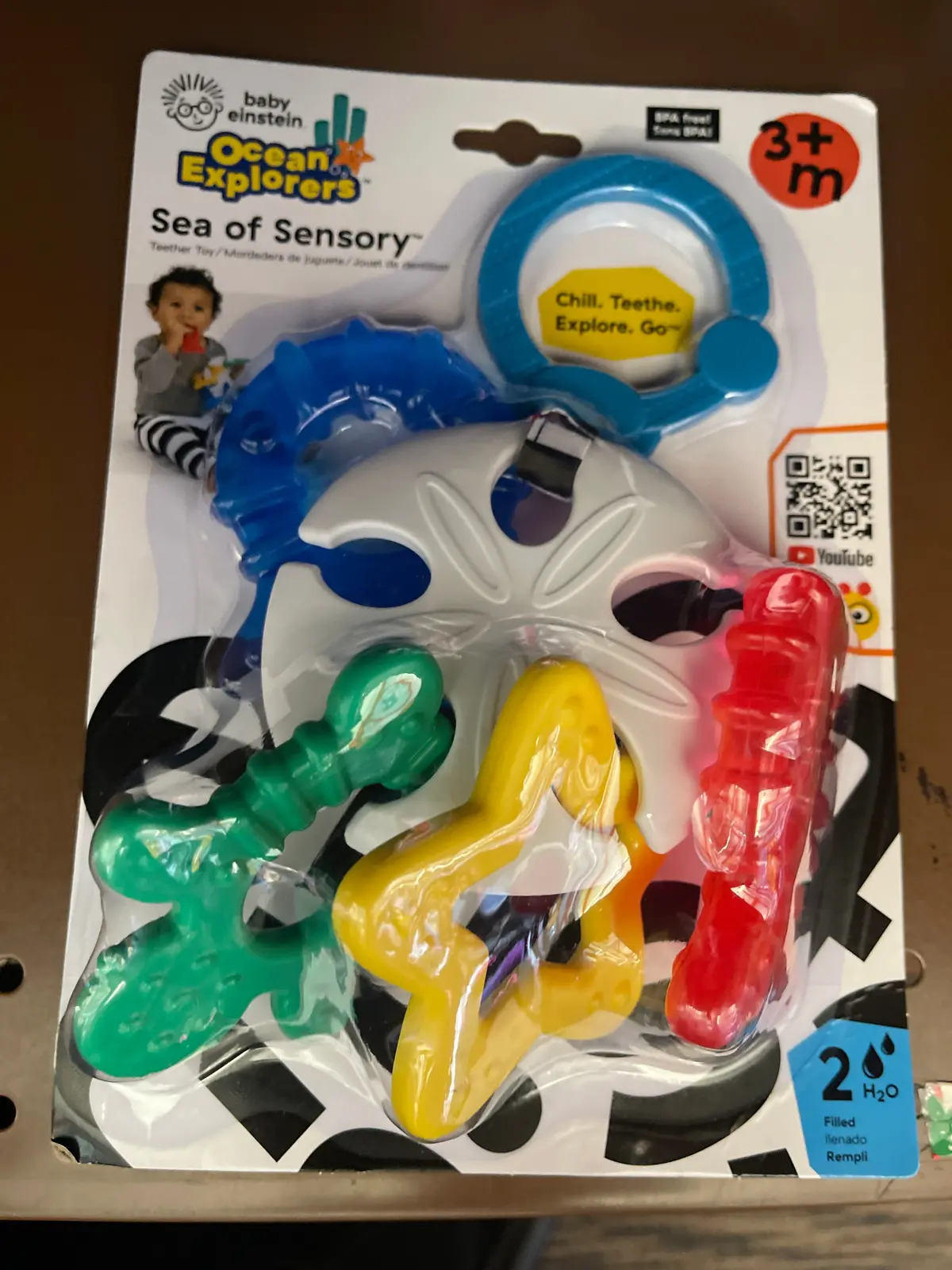 Baby Einstein Ocean Explorers Sea Of Sensory Teether Toy 1