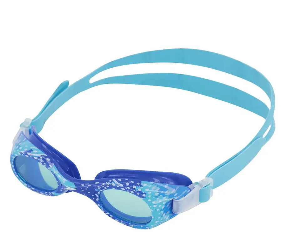 Speedo Kids' Glide Print Swim Goggles - Shark/Water 1