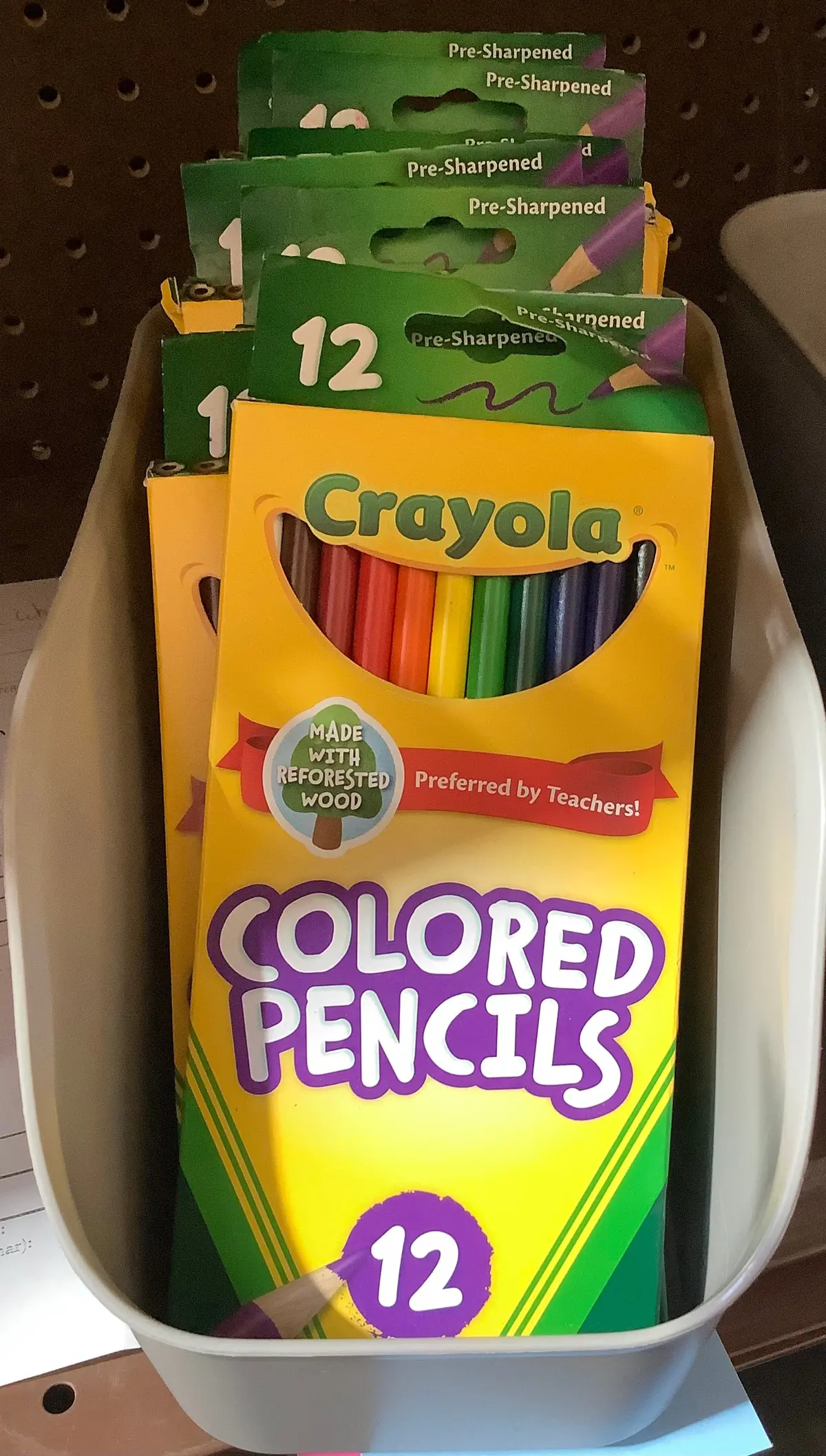 Crayola 12Ct Kids Pre-Sharpened Colored Pencils 1