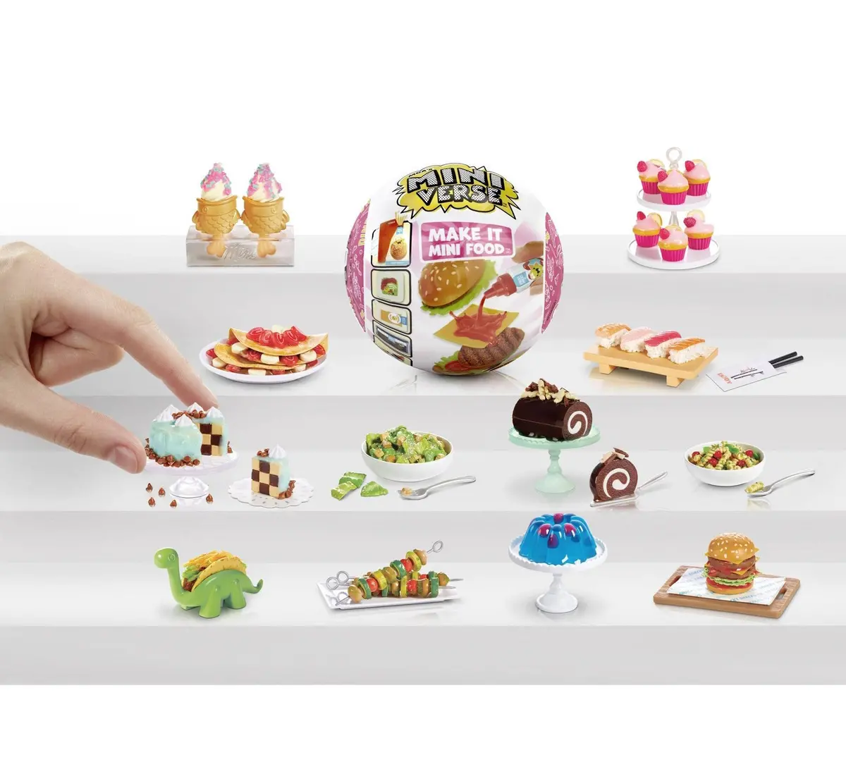 Mga’S Miniverse- Make It Mini Food Dinner Series 3 Mini Collectibles, Resin Play & Replica Food 2