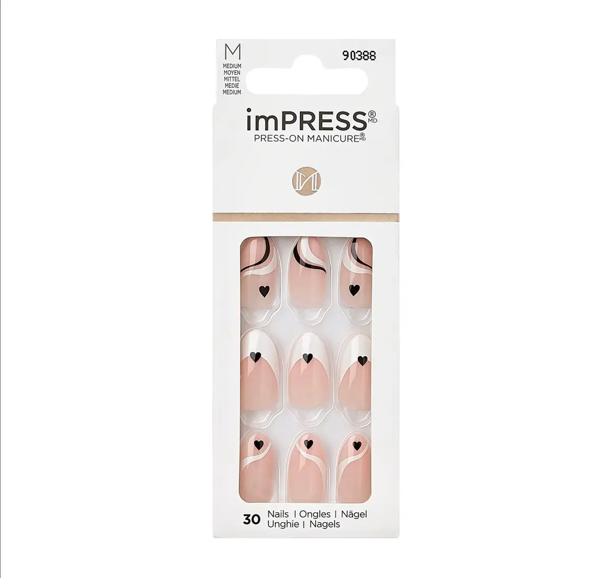 Kiss Products Impress Fake Nails - Skylight - 33Ct 1