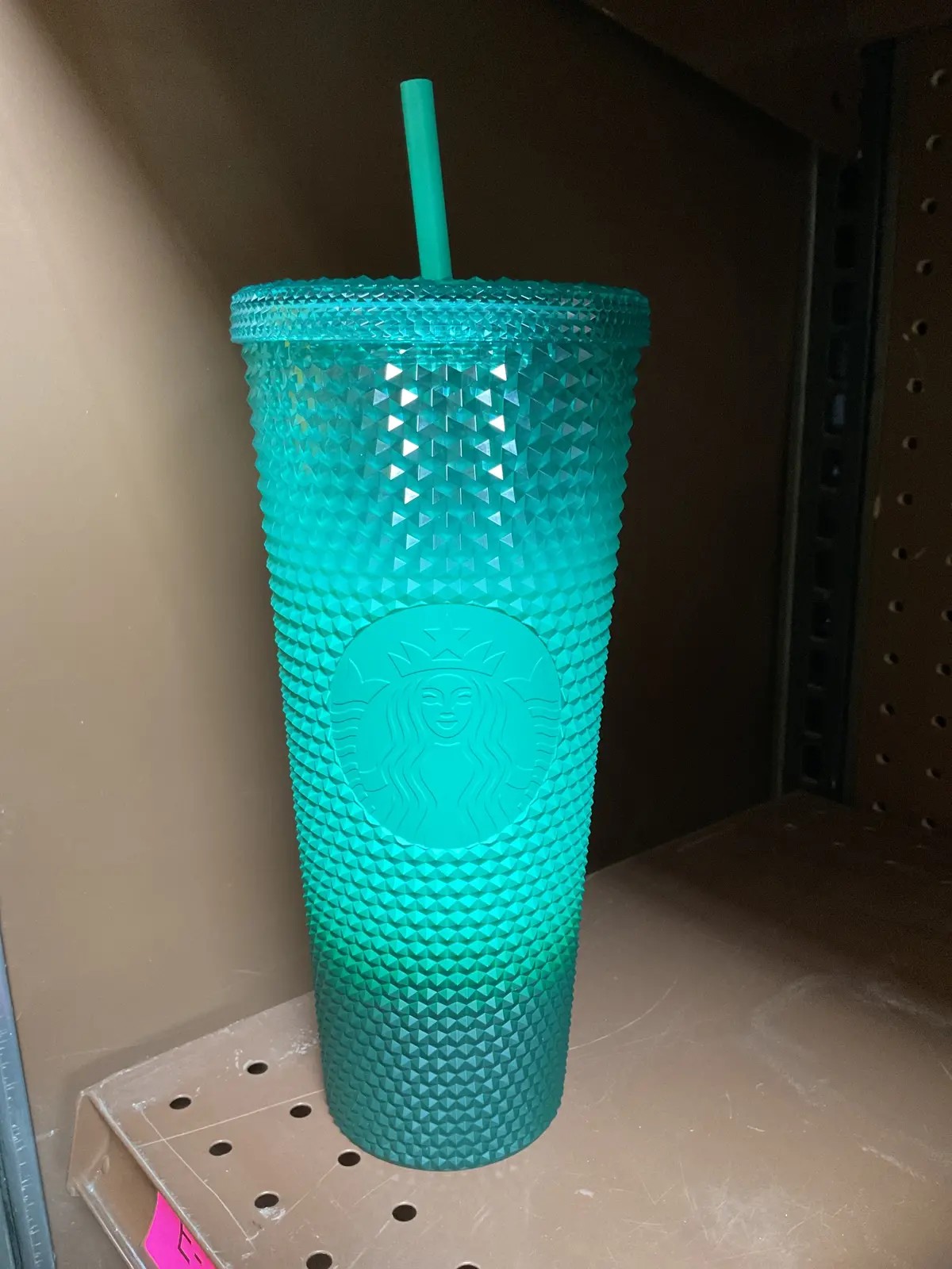 Starbucks Holiday 2022 Teal Waxberry Gradient Bling Studded Venti 1