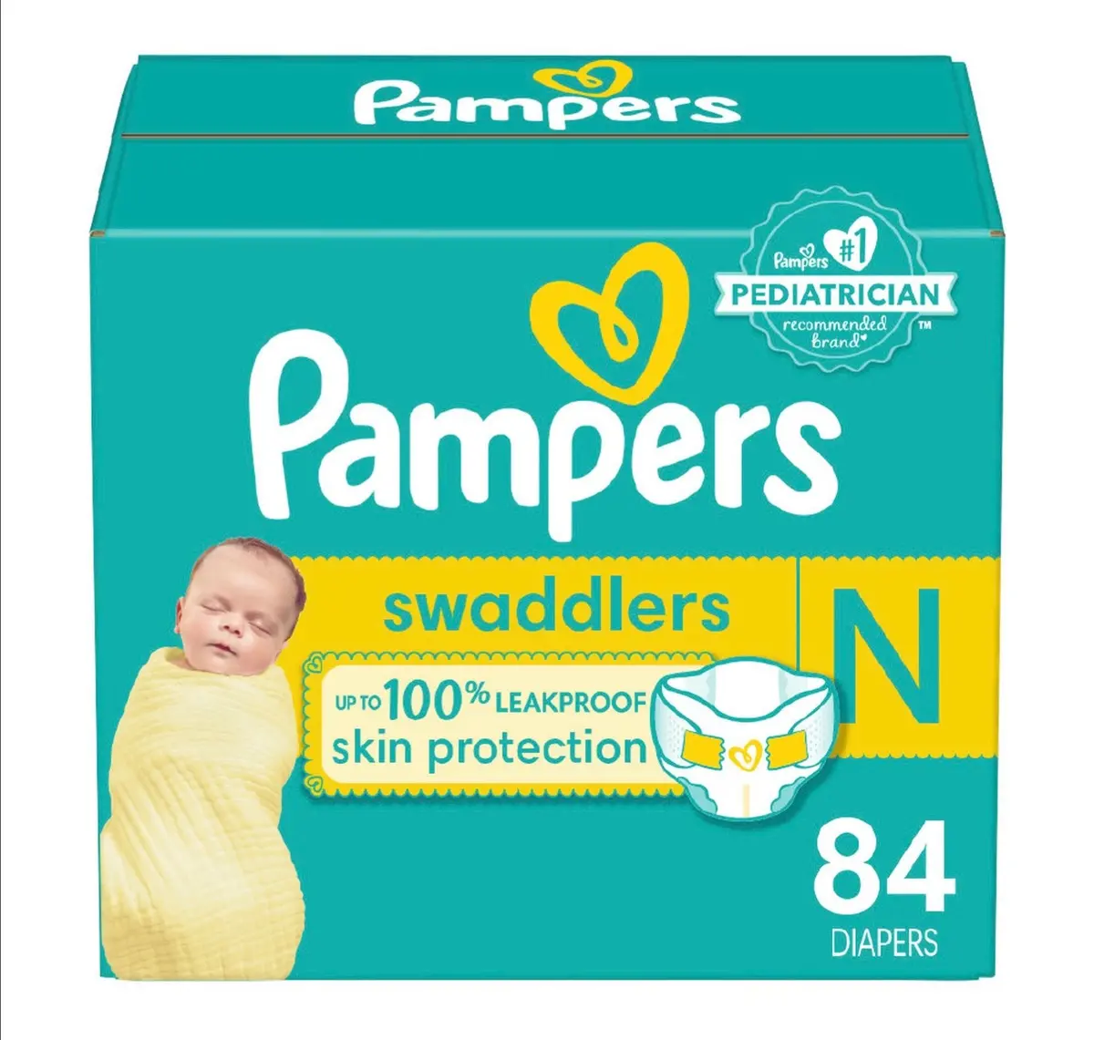 Pampers Swaddlers Active Baby Diapers 1