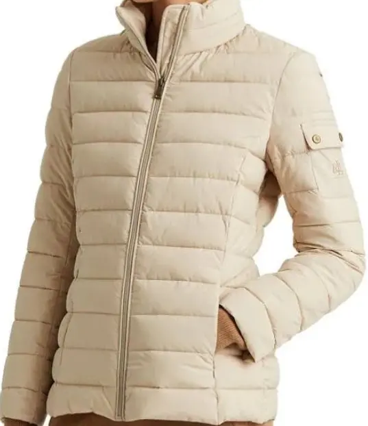 Lauren Ralph Lauren Stretch Puffer Coat - Small 1