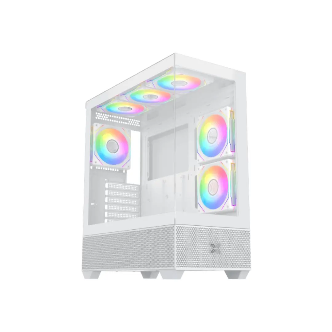 Xigmatek  Alphard Arctic Mid Tower Case - White 1