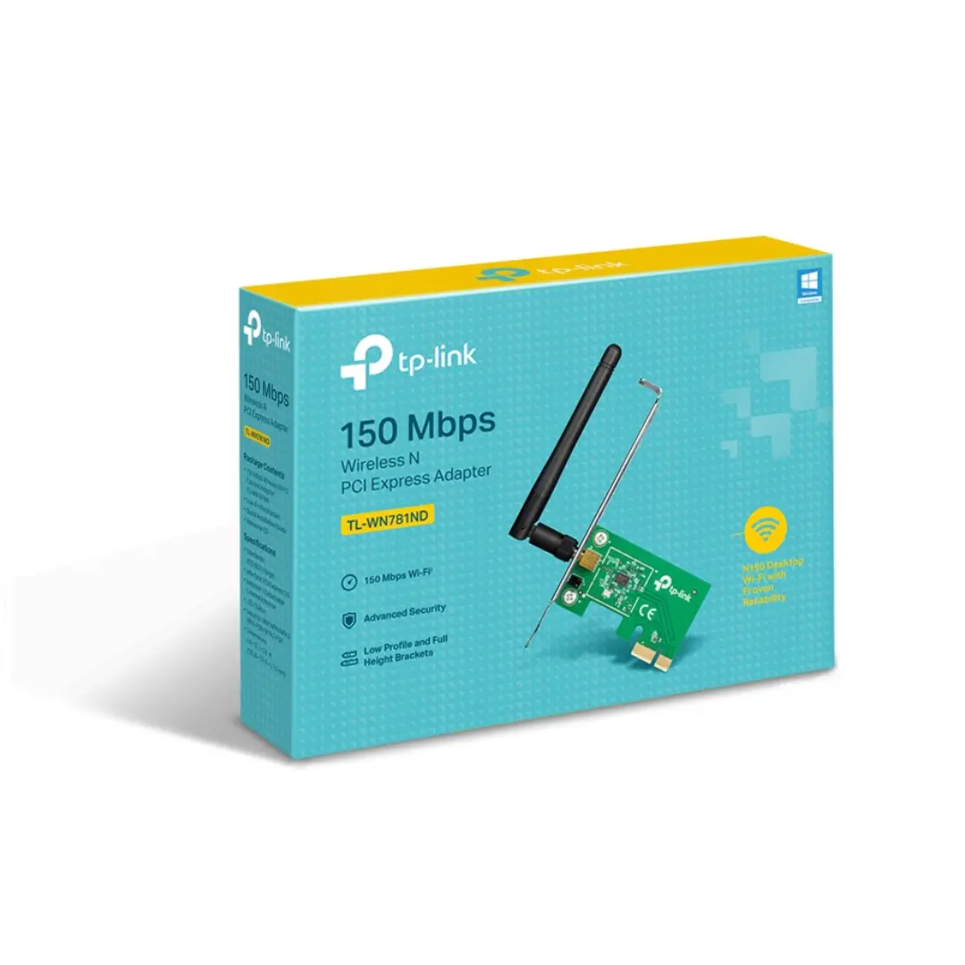 Tp-Link Tl-Wn781nd, 150Mbps Wireless N Pci Express Adapter 1