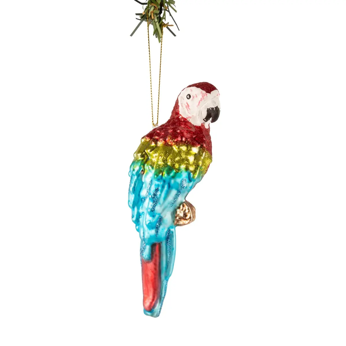Nordic Light Kerstbal Papegaai 15 Cm 1