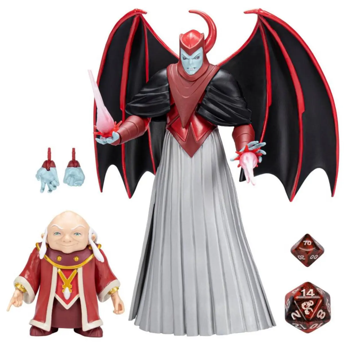 Dungeons & Dragons Cartoon Classics Scale Dungeon Master & Venger Action Figures 2Pk 1