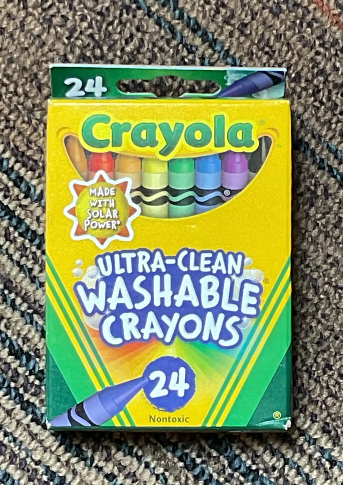 Crayola 24Ct Ultra Clean Washable Crayons 1