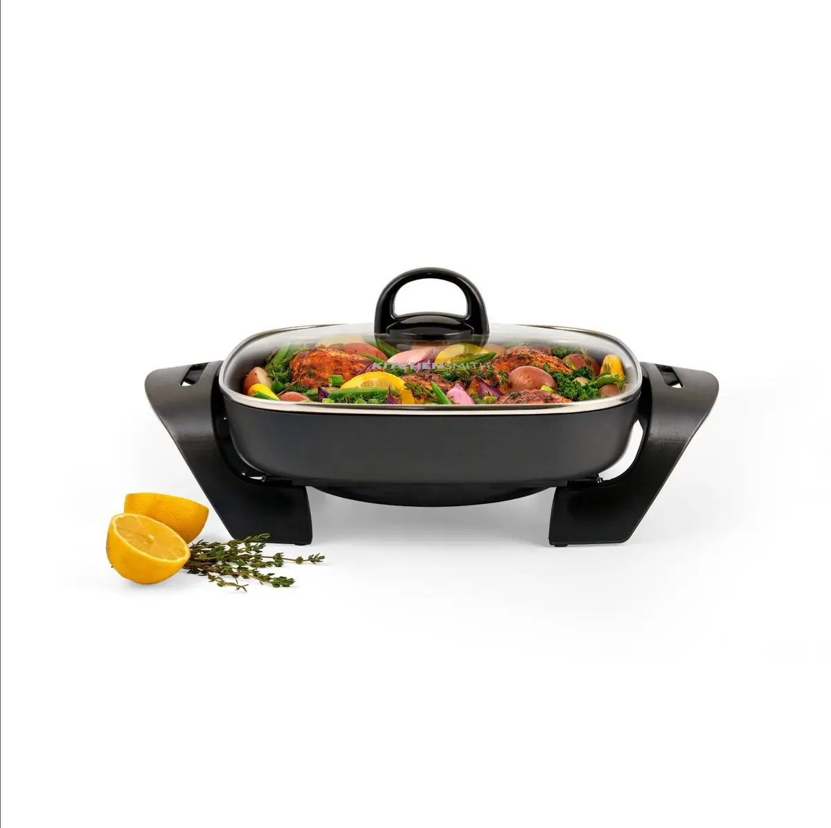 Kitchensmith By Bella 11X 11" Electric Skillet 1