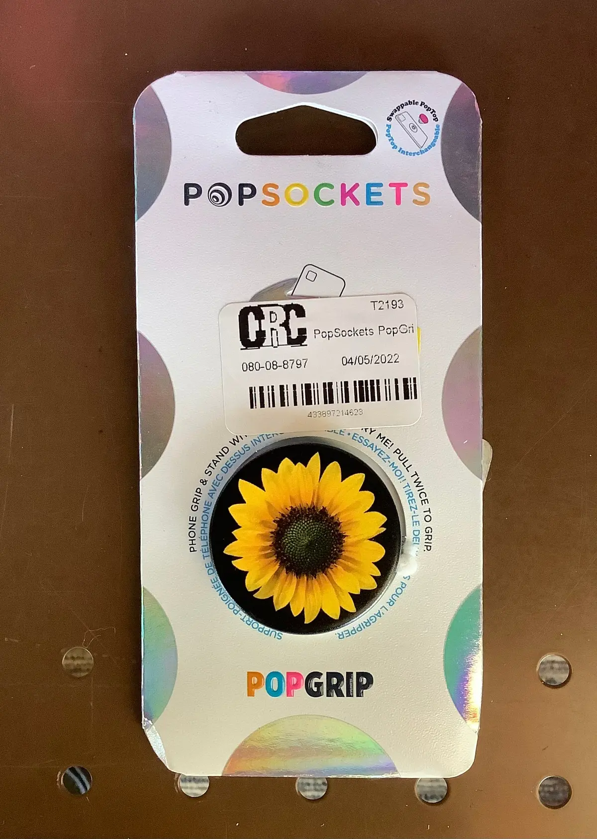 Popsockets Popgrip Cell Phone Grip & Stand - Sunflower 1