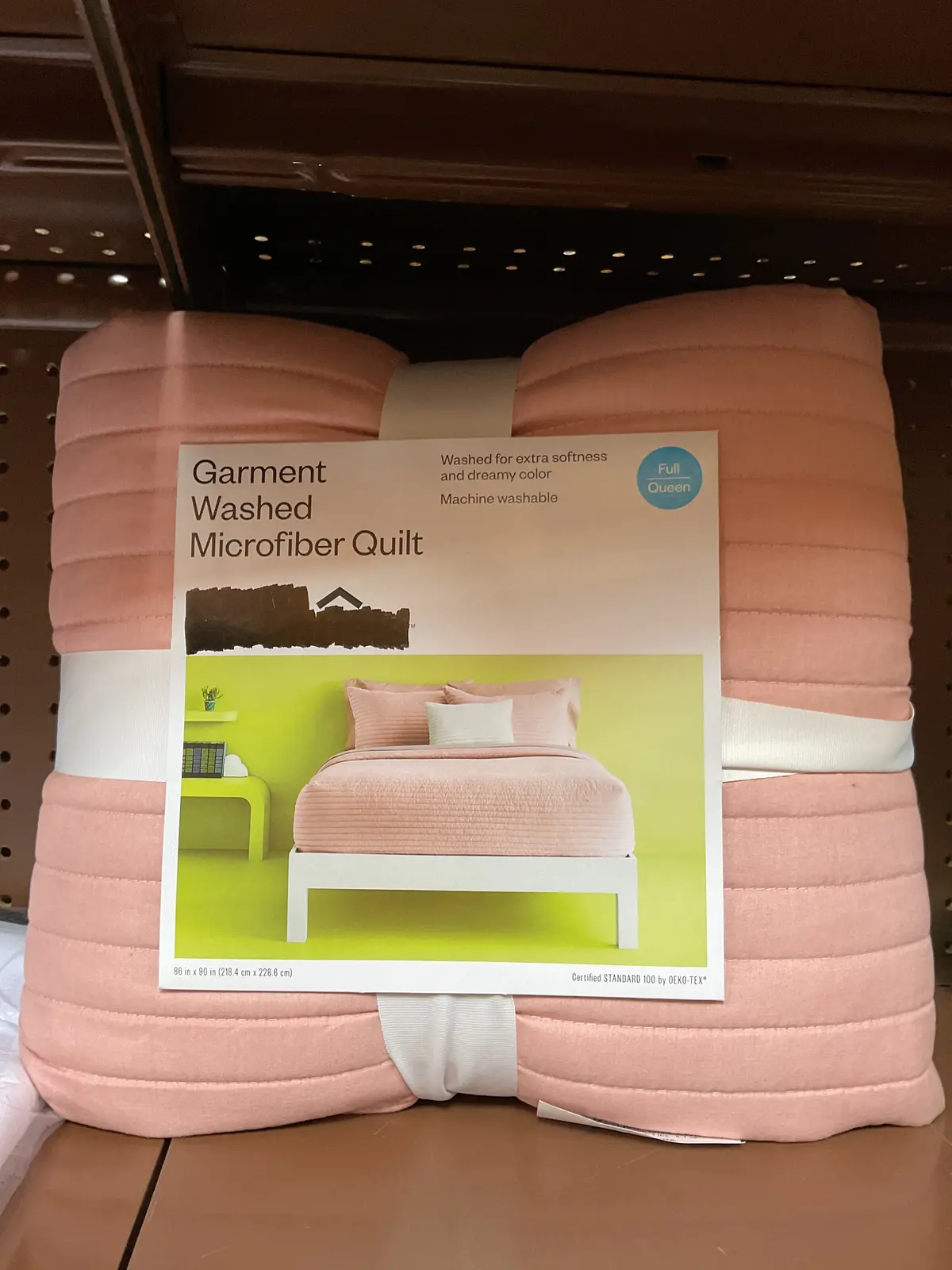 Twin/Xl Quilt Blush Pink 1