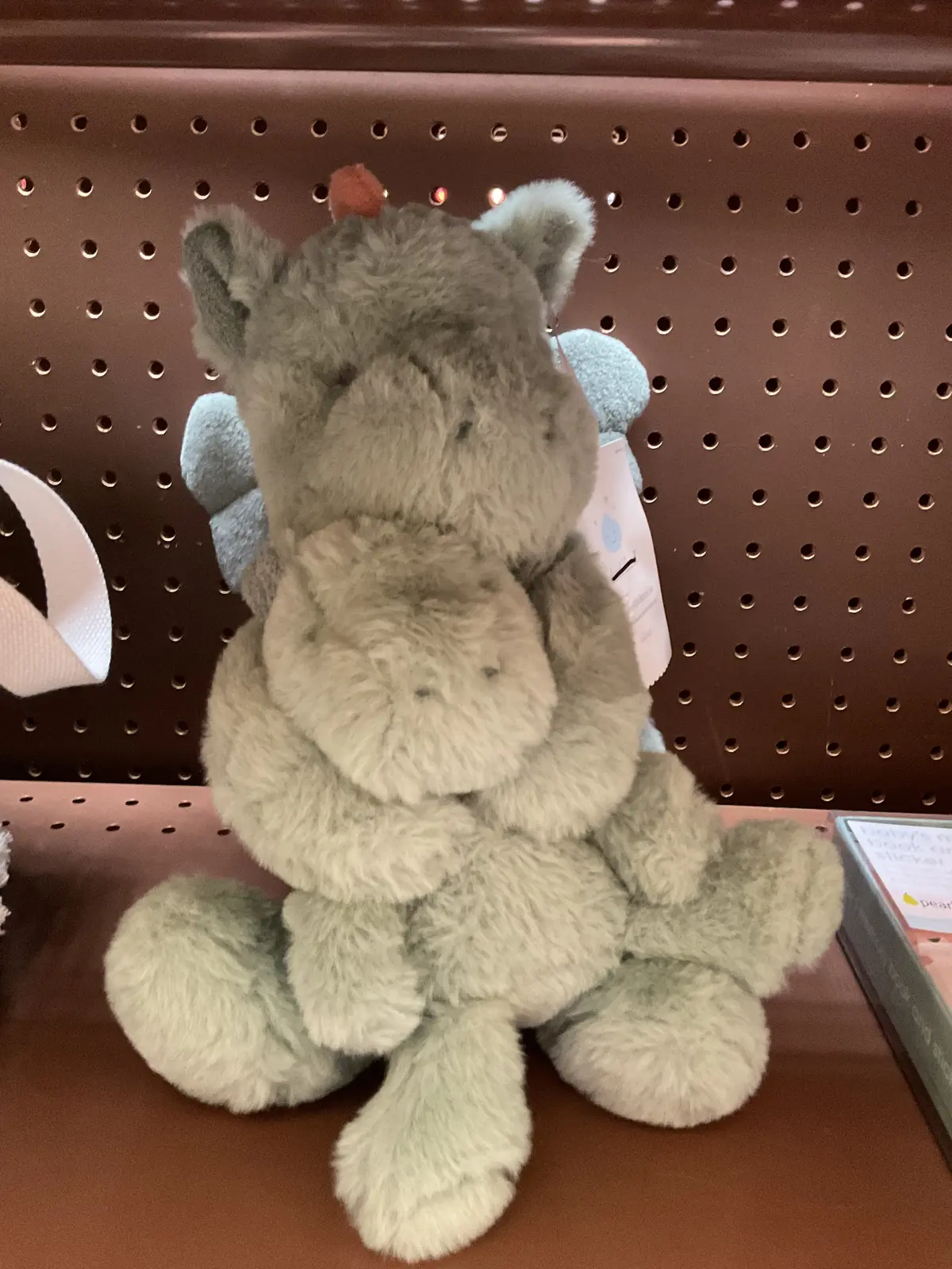 Plush Animal With Mini Plush - Dragon 1