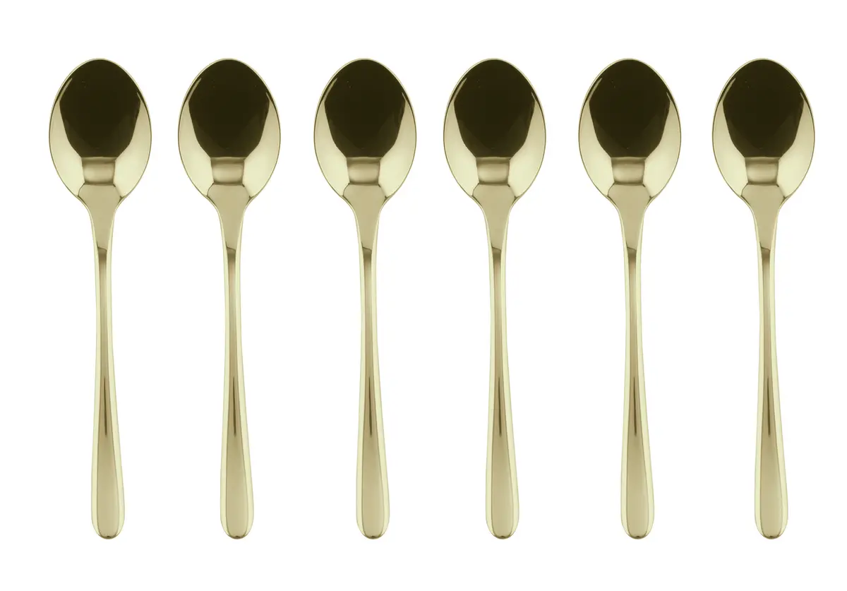 Sambonet Koffielepels Taste Champagne 6 Stuks 1