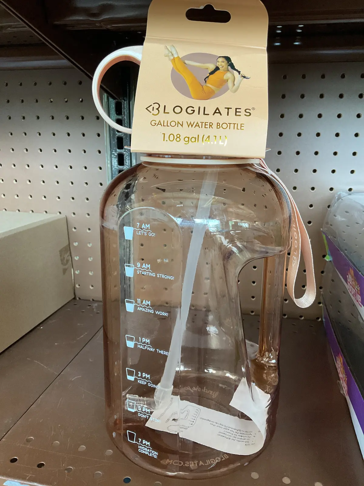 Blogilates 128Oz Designer Water Jug - Pink 1