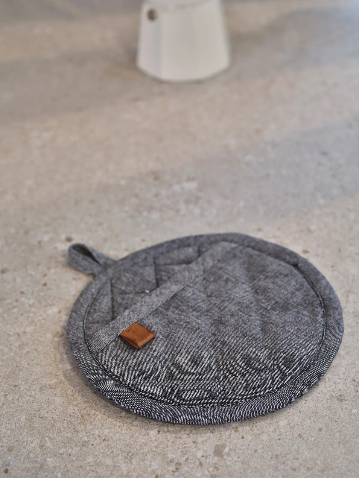 Cosy & Trendy Pannenlap Stoff Black Chambray 2