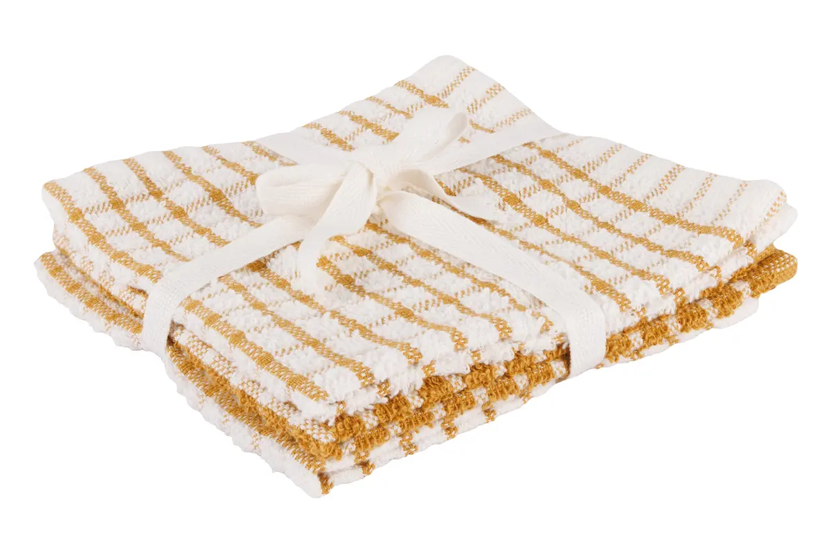 Cosy & Trendy Vaatdoekjes Stoff Amber Gold 30 X 30 Cm - 3 Stuks 1