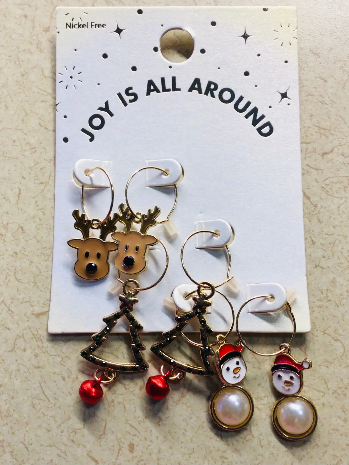 Christmas Dangle Earrings 1