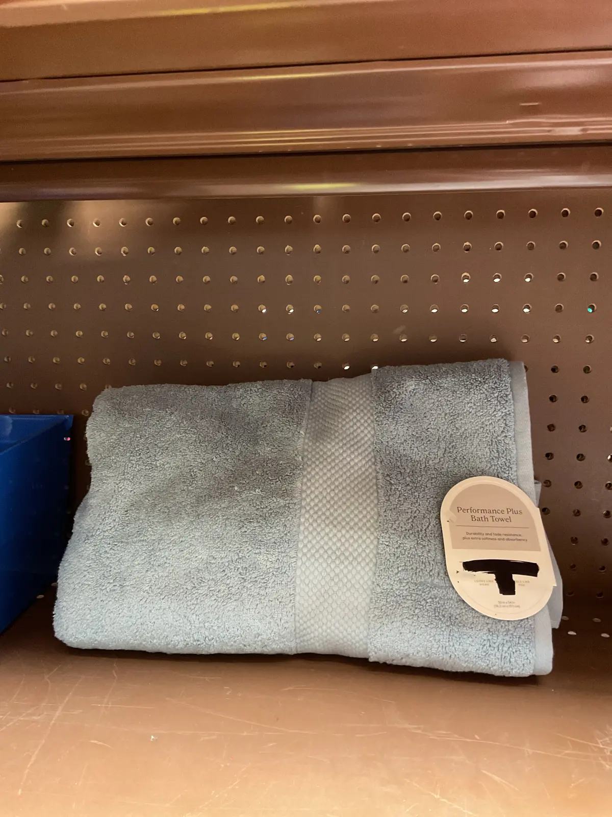 Performance Plus Bath Towel Light Blue 1