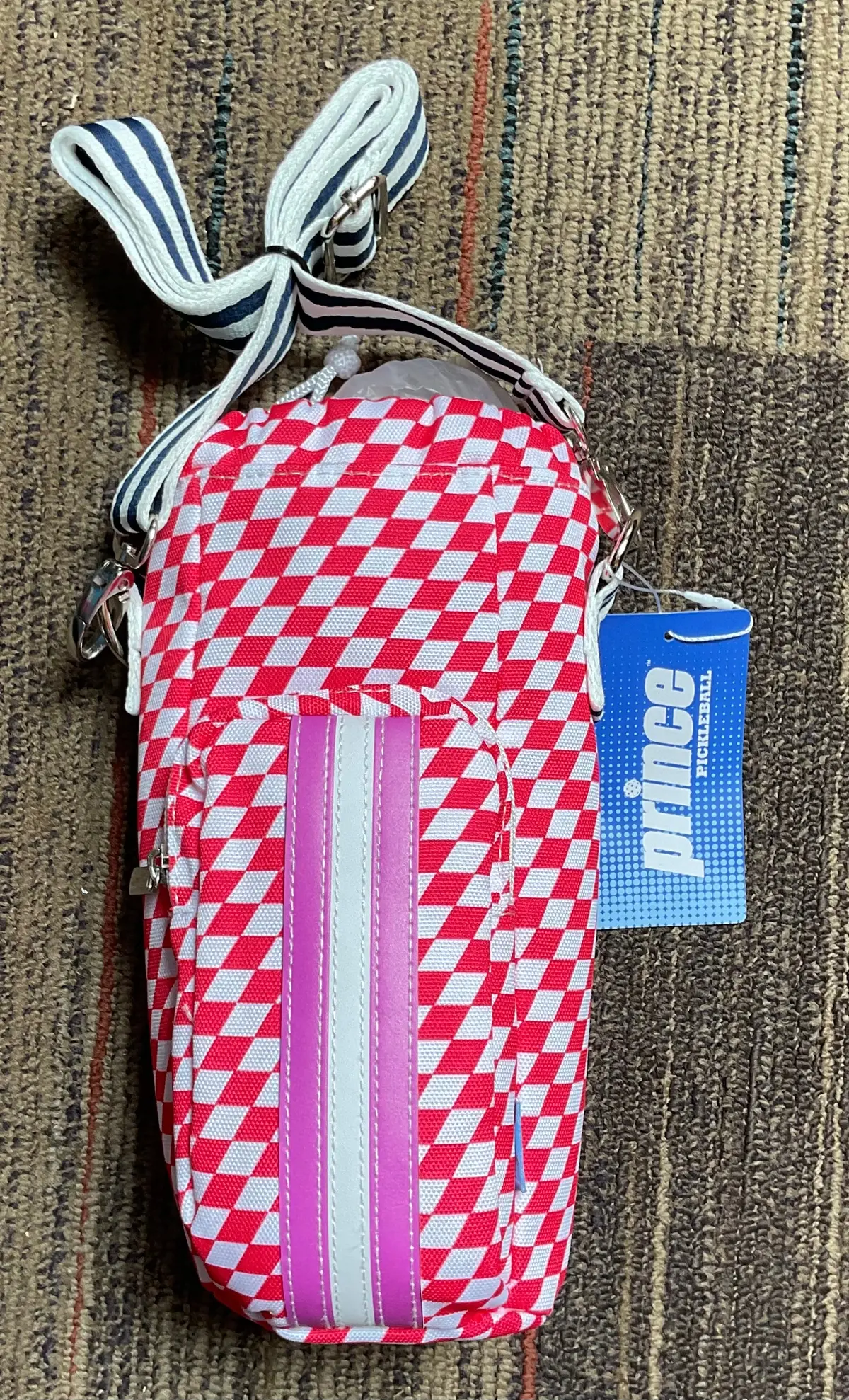 Prince Water Bottle Sling Bag - Pink 1