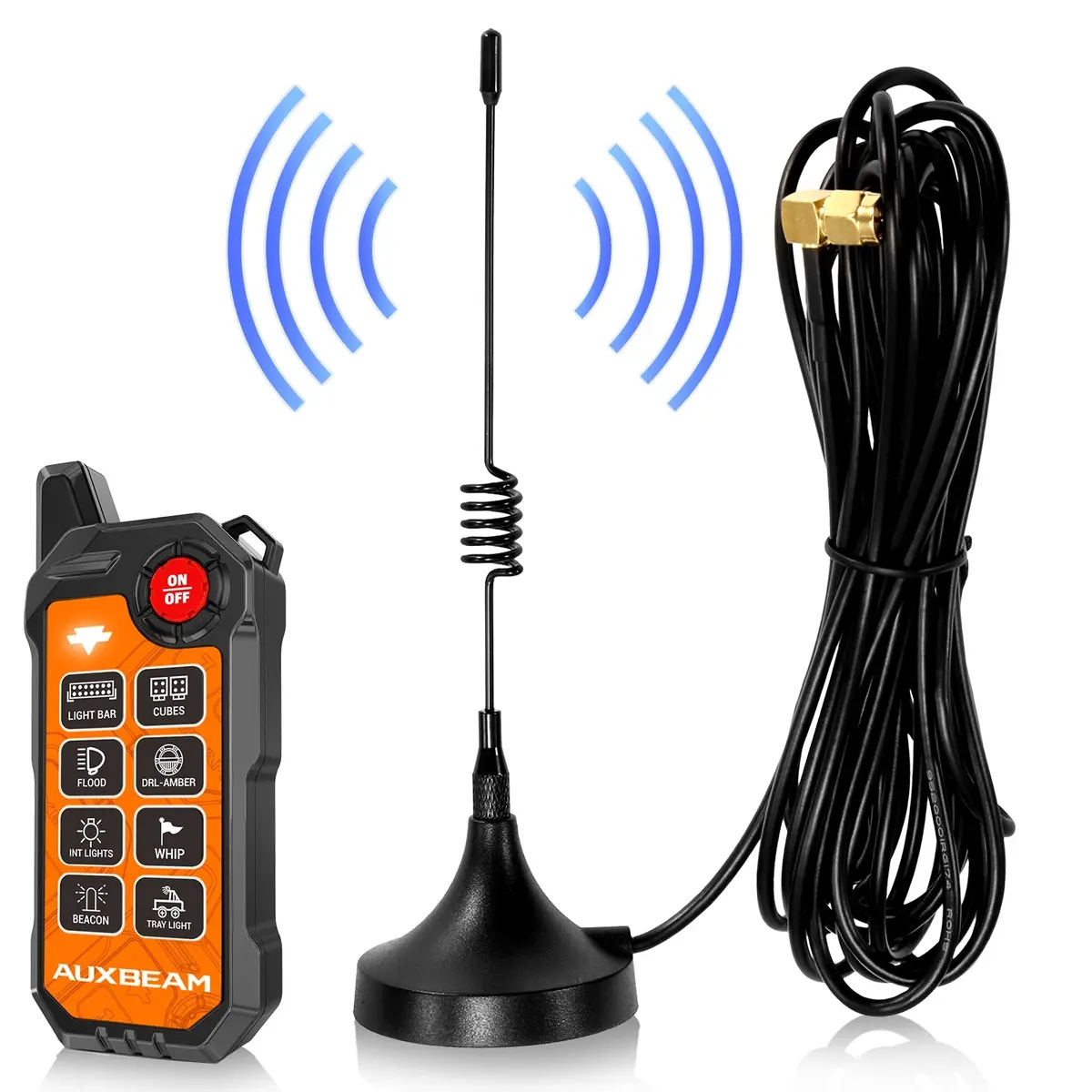 8 Gang Wireless Remote Control Only For Ks-80 Knob Switch Panel 1